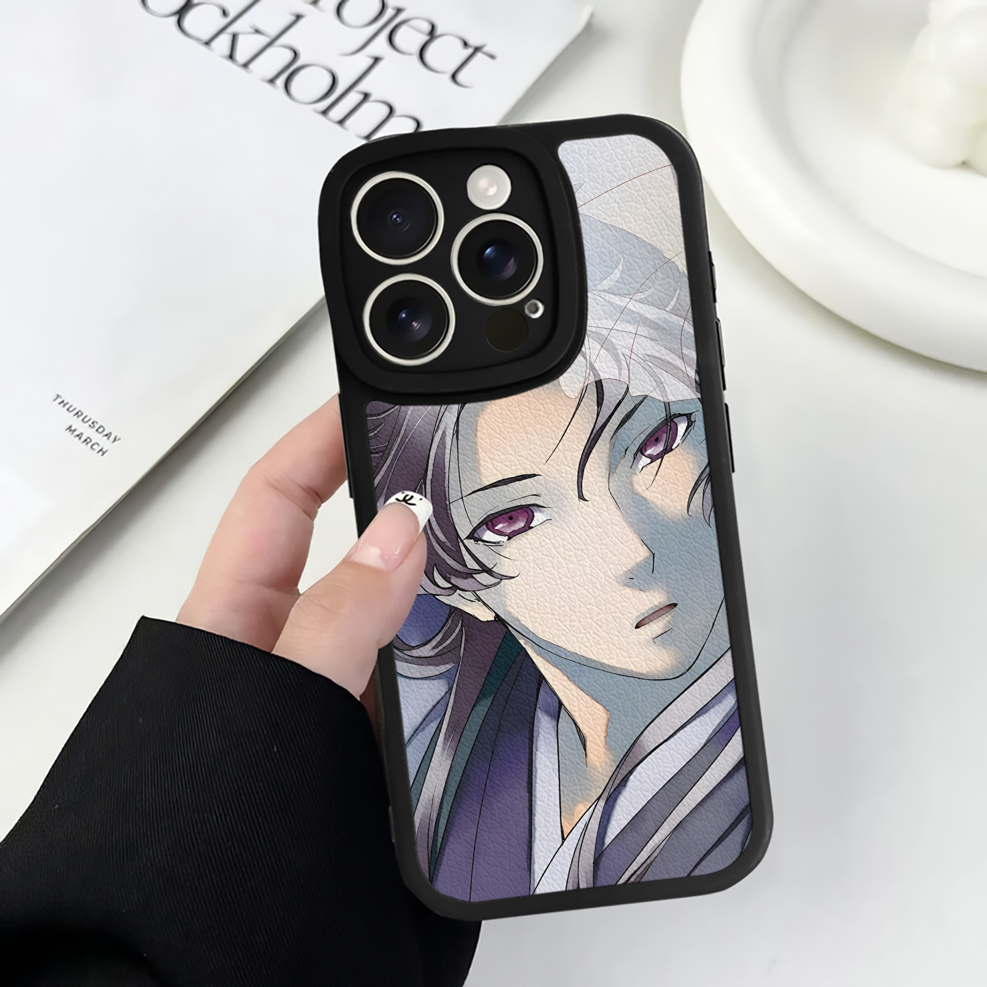 薬屋のひとりごと The Apothecary Diaries 【iPhone 16シリーズ対応】シリコンスマホケース（レザー調） 材質：シリコン
